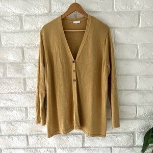 J. Jill Tan Knit Sweater